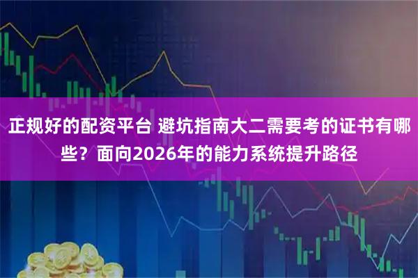 正规好的配资平台 避坑指南大二需要考的证书有哪些？面向2026年的能力系统提升路径